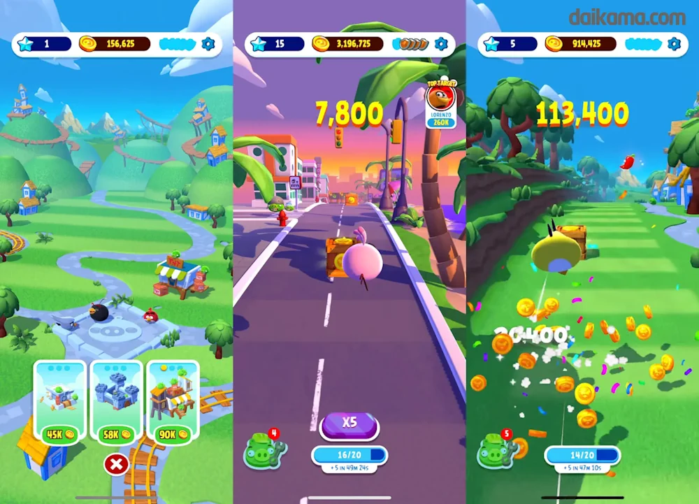 Angry Birds Rush - Time-traveling adventure enters early access in the US