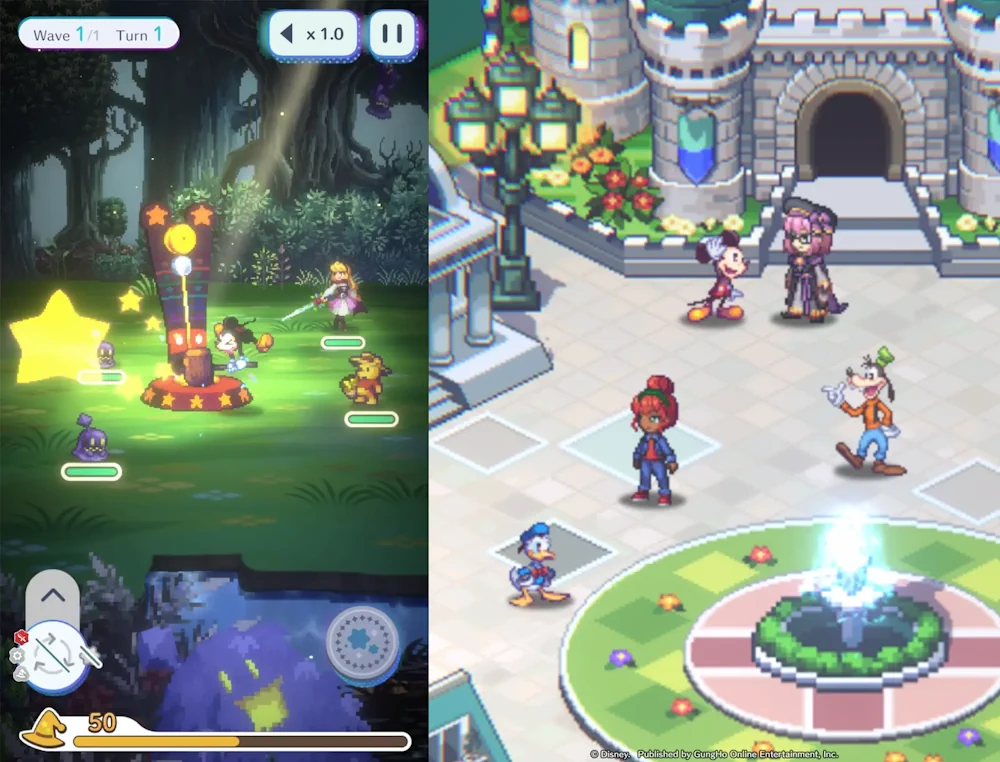Disney Pixel RPG is a retro-inspired adventure from GungHo