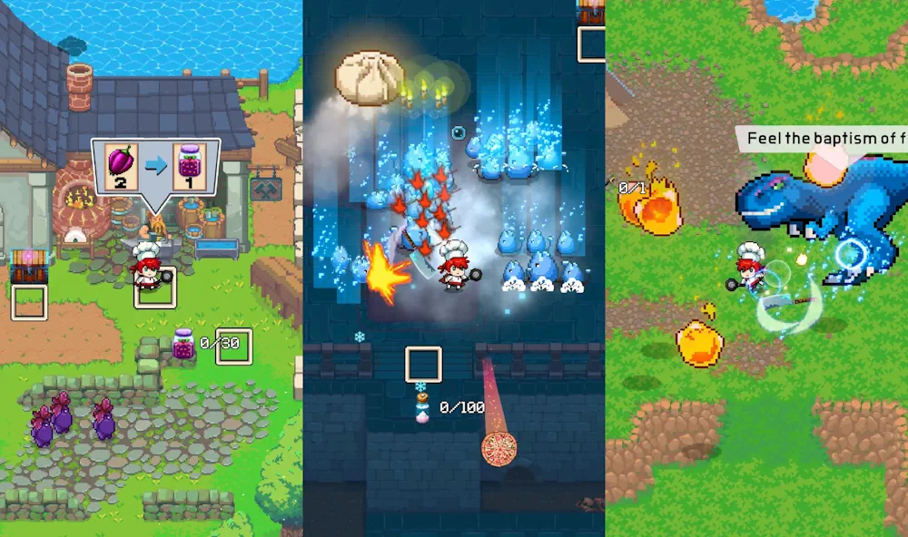 Dungeon&Chef, a new action RPG fantasy adventure with gourmet fun