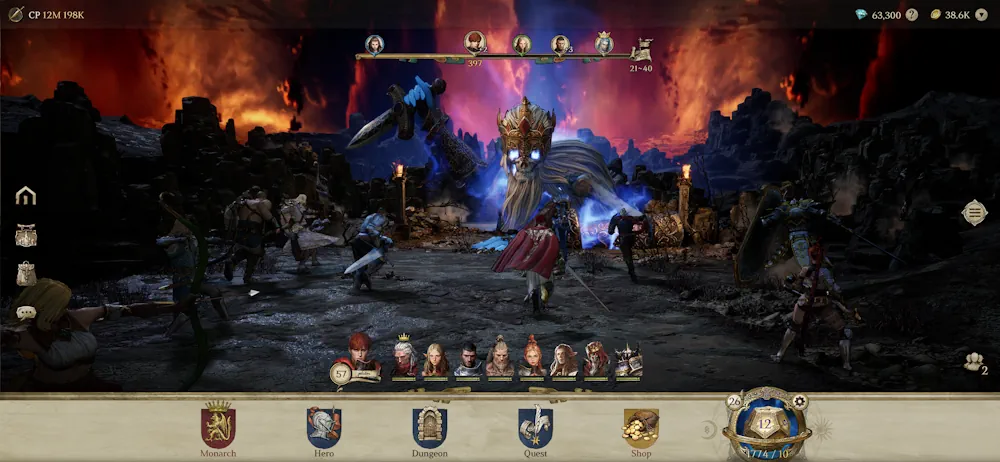Journey of Monarch - Medieval MMORPG global release on iOS and Android