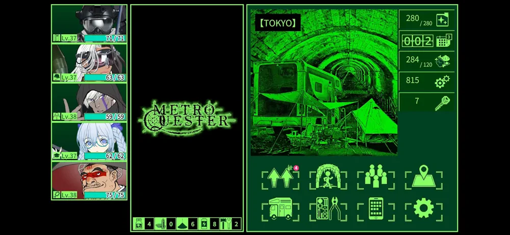 METRO QUESTER - Kemco's post-apocalyptic dungeon RPG arrives on Mobile