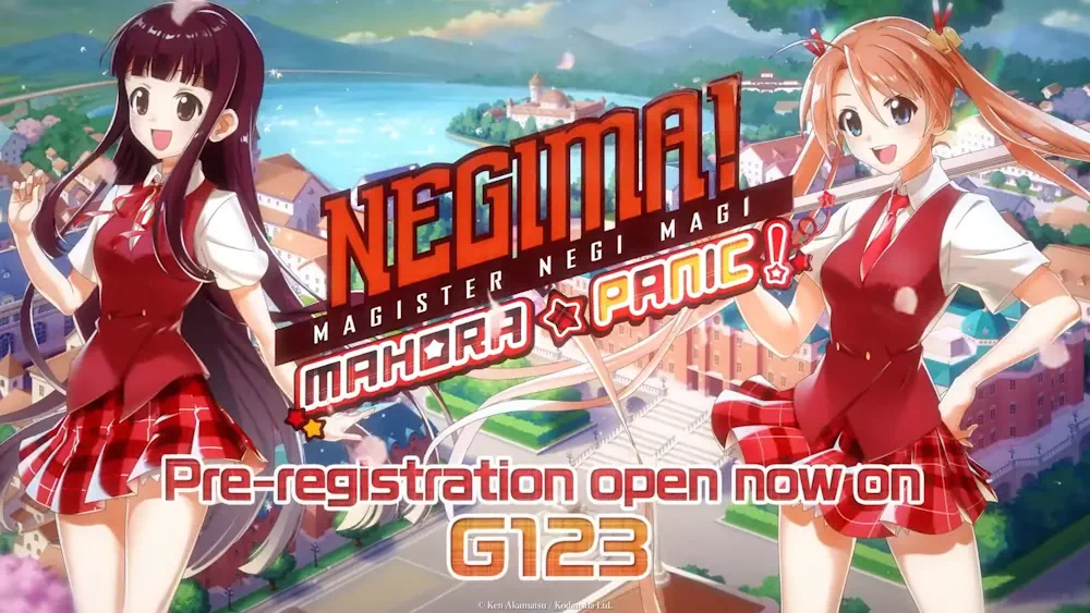 Negima! Magister Negi Magi - Mahora Panic - Pre-Registration Opens in Asia