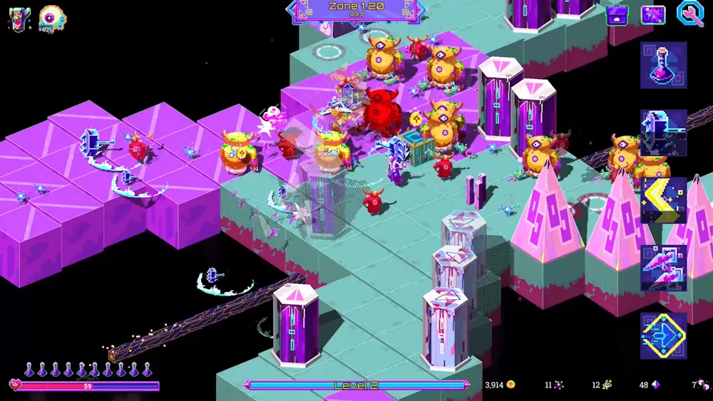 Neon Spellstorm opens pre-registration - Wizard roguelite hits Mobile