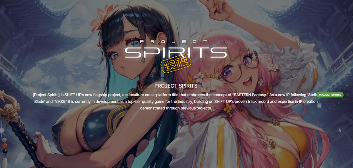 Project Spirits will have a global release with Level Infinite