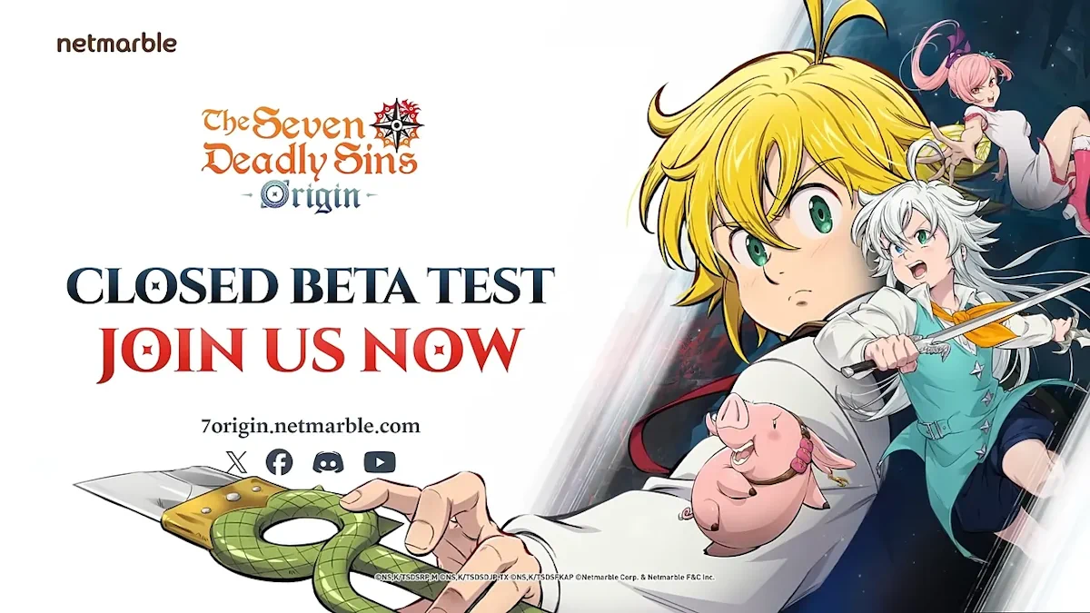 The Seven Deadly Sins: Origin - Beta Test announced, new trailer released