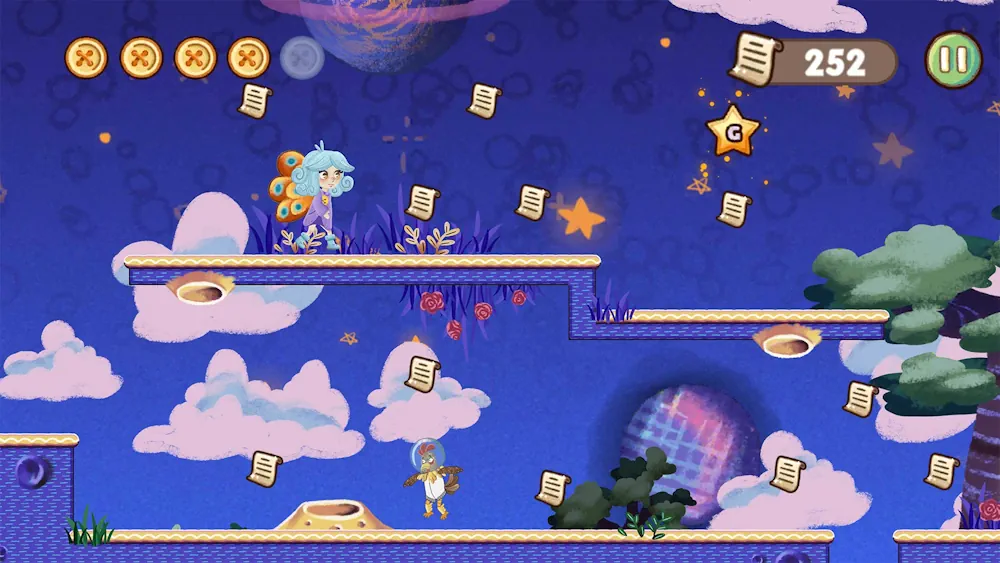 Winged - New mobile game combines platforming with literary classics